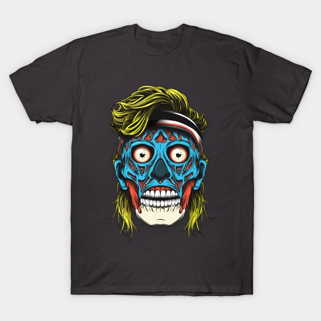 They Live In the 80s T-Shirt by sergiosaucedo